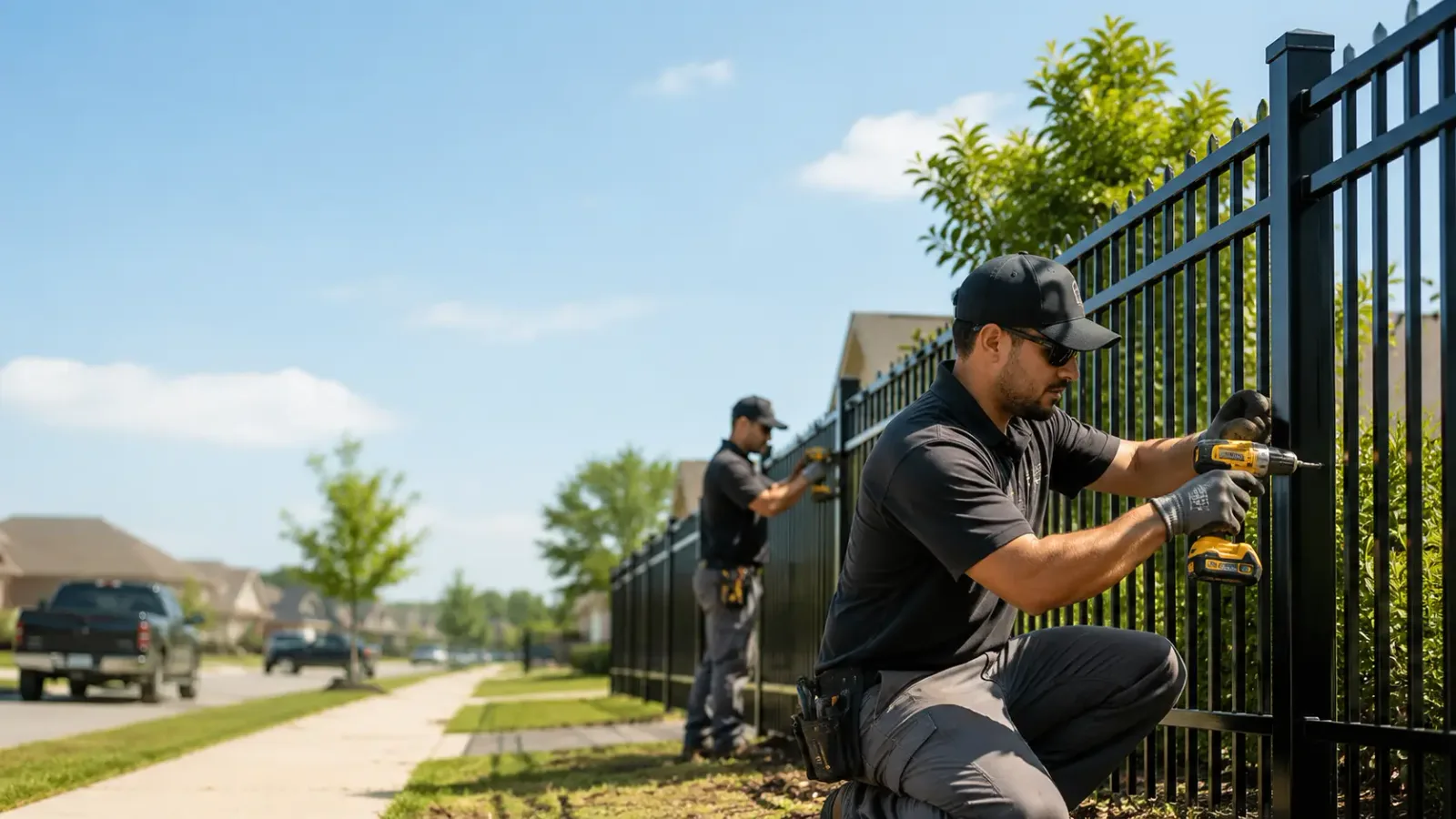 Metal Fence Installation in Lannon, WI